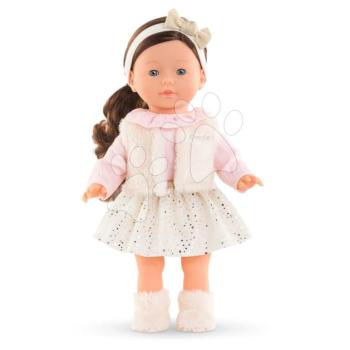 Játékbaba Elise Enchanted Woods Ma Corolle hosszú barna haj és kék pislogó szemek téli outfitben 36 cm kép