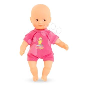 Játékbaba kádba Mini Bath Pink Mon Premier Poupon Corolle barna szemekkel 20 cm 18 hó-tól kép