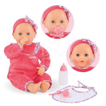 Játékbaba Lila Cherie Mon Grand Poupon Corolle 42 cm hanggal, 5 funkcióval és kék pislogó szemekkel 24 hó-tól kép