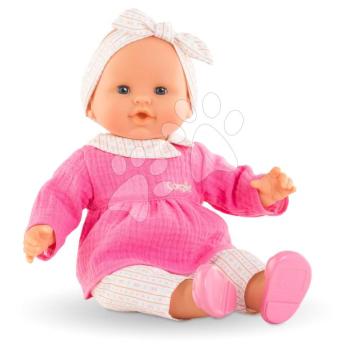 Játékbaba Lise Tulips Mon Grand Poupon Corolle kék pislogó szemekkel és csücsörítő ajkakkal 36 cm 24 hó-tól