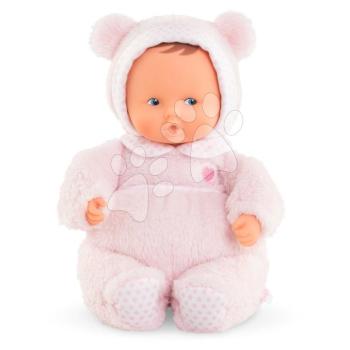 Játékbaba mackó Babibear Plush Starry Dreams Mon Doudou Corolle hozzávarott sapkával kék szemekkel és csücsörítő ajkakkal 28 cm 0 hó-tól kép