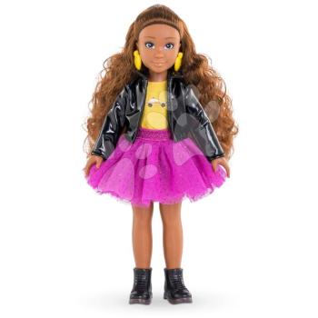 Játékbaba Mélody New York Fashion Week Set Corolle Girls hosszú barna haj 28 cm magas 4 kiegészítővel 4 évtől kép