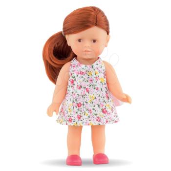 Játékbaba Mini Corolline Ruby Les Trendies Corolle barna szemekkel és sárga virágokkal a ruhácskán 20 cm 3 évtől kép