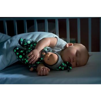 Játékbaba sötétben világit Babipouce Glow in the dark Corolle 28 cm kék szemekkel 0 hó-tól kép