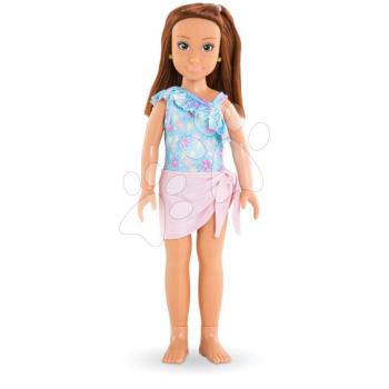 Játékbaba Zoé at the Beach Set Corolle Girls barna haj 28 cm 5 kiegészítő 4 évtől kép