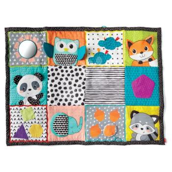 Játszószőnyeg Maxi Zoo Giant Sensory Discovery Mat Infantino tükörrel 167,5*127 cm 0 hó-tól kép
