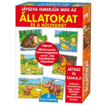 Játszva ismerjük meg oktató puzzle - többféle kép