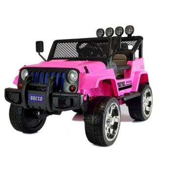 Jeep Raptor 4x4 rózsaszín elektromos kisautó kép