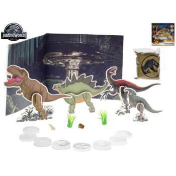 Jurassic World Dominion dinoszaurusz rezervációs készlet kinetikus homokkal