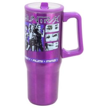 K-Pop Demon Hunters Szívószálas és füllel ellátott termoszbögre 920 ml kép