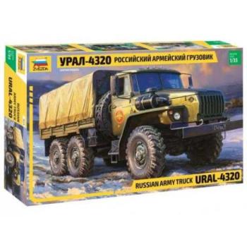 Katonai 3654 modellkészlet - OROSZ ARMY TRUCK URAL4320 (1:35)