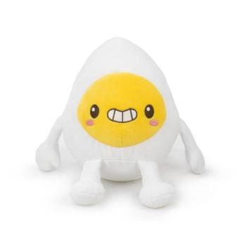 KAWAII FOOD Tojás plüss játék 24cm kép
