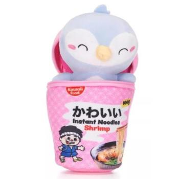 KAWAII NOODLE POTS Plüss játék pingvin 17cm kép