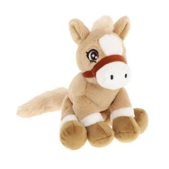 Keel Toys SE3496-3 Keeleco Barna Póni – ökobarát plüssjáték 22 cm kép