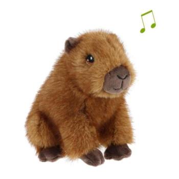 Keel Toys SE4920 Keeleco Kapibara – ökoplüs játék hanggal 15 cm kép