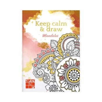 Keep calm & draw kreatív mandala színezők - Mandalas kép
