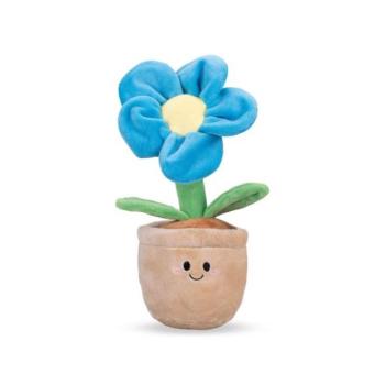Kék plüss virág cserépben, 30 cm | Take Me Home kép