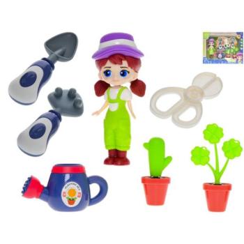 Kertész baba 14,7 cm kiegészítőkkel kép