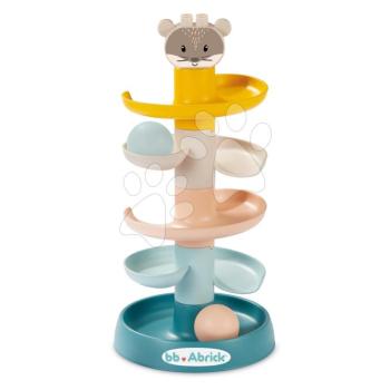 Készségfejlesztő csúszda Baby Tower BB Abrick Écoiffier 2 labdával a finom motorika fejlesztésére 6 hó-tól kép