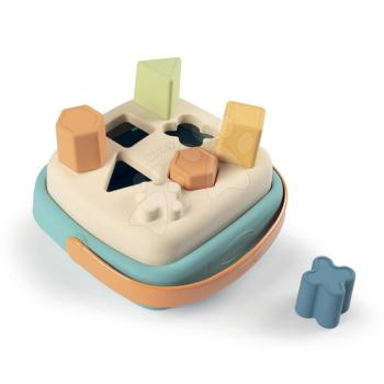Készségfejlesztő kosár cukornádból Bio Sugar Cane Shape Sorter Smoby 8 kocka - Smoby Green 100% újrahasznosítható kollekcióból 12 hó-tól kép