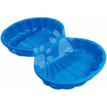Kétrészes homokozó Kagyló Watershell Blue BIG térfogata 2*20 kg vízre és homokra 74*88*21 cm kék 18 hó-tól kép