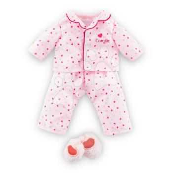 Kétrészes pizsama Pajamas 2 Pieces & Slippers Ma Corolle papuccsal rózsaszín 36 cm játékbabának kép
