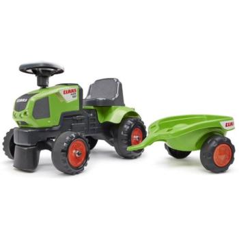 KIÁRUSÍTÁS - Falk pedál nélküli traktor 1012B Baba Claas Axos pótkocsival kép