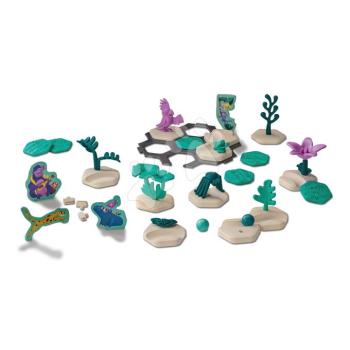 Kiegészítő golyópályához Dzsungel Jungle Extension Junior GraviTrax 33 részes figurákkal 3 évtől RVBR7470 kép