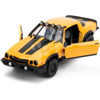 Kisautó Chevrolet Camaro 1977 Bumblebee Transformers T7 Jada fém nyitható ajtókkal 1:32 kép