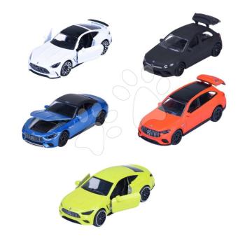 Kisautó Mercedes-AMG Majorette fém 5 fajta ajándék box-ban 7,5 cm hosszú 1:64 kép