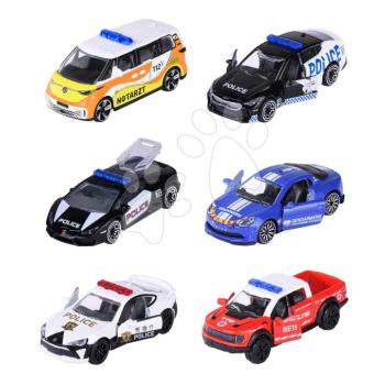 Kisautó sürgősségi Rescue World Premium Majorette fém 6 különböző fajta 7,5 cm hosszú 1:64 kép