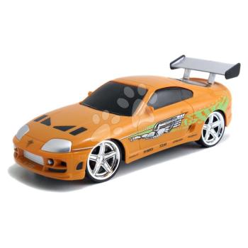 Kisautó távirányítós RC Brian's Toyota Fast & Furious Jada narancs hossza 18,5 cm 1:24 kép