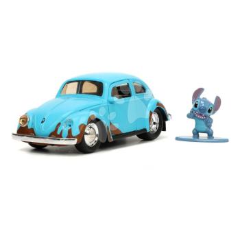 Kisautó VW Beetle 1959 figurával Lilo & Stitch Jada fém 12,7 cm hosszú 1:32 8 évtől kép