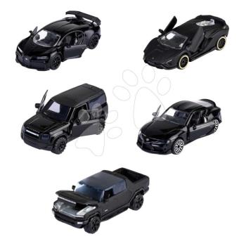 Kisautók Black Edition Giftpack Majorette fém 5 fajta a szettben ajándékcsomagolásban 7,5 cm hosszú 1:64 kép