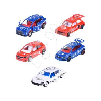 Kisautók French Touch 5 Pieces Giftpack Majorette fém felfüggesztéssel 7,5 cmhosszú 5 fajta szettben és ajándékcsomagolásban kép