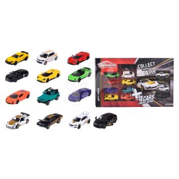 Kisautók Limited Edition 9 Giftpack Majorette fém hossza 7,5 cm 13 fajta ajándékcsomagolásban kép