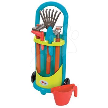 Kiskocsi kerti szerszámokkal Garden&Seasons Écoiffier 6 kiegészítővel 18 hó-tól kép