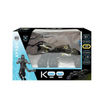 Kokan 2 in 1 autó +helikopter kép
