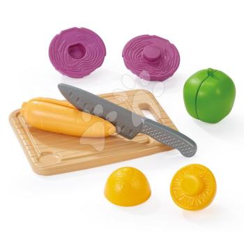 Konyhai vágódeszka zöldséggel 100% Chef Écoiffier késsel 6 részes 18 hó-tól kép