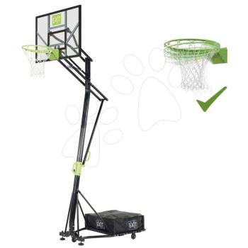 Kosárlabda konstrukció palánkkal és flexibilis kosárral Galaxy Portable Basketball Exit Toys acél áthelyezhető magasságilag állítható kép