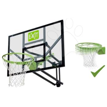 Kosárlabda konstrukció palánkkal és flexibilis kosárral Galaxy wall mounted basketball Exit Toys acél falra erősithető magasságilag állitható kép