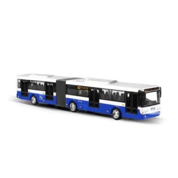 Közlekedési busz, amely cseh nyelven jelzi a megállókat, 36 cm kép
