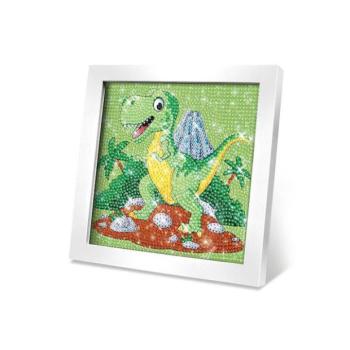 Kreatív készlet kép kövekkel dino 17 cm kép
