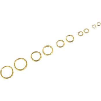 Krick sárgaréz gyűrű 6 mm (körülbelül 100) kép