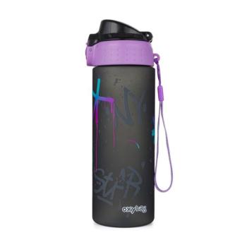 Kulacs OXY CLiCK 600 ml Graffiti girl kép