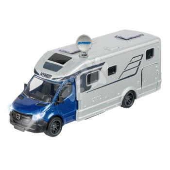 Lakókocsi Hymer B-Class Majorette hanggal és fénnyel hossza 19 cm kép