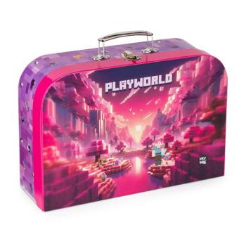 Laminált bõrönd 34 cm Playworld Girl