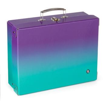 Laminált tok négyzet A4 OXY Ombre Purple- blue kép