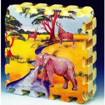 Lee habszivacs puzzle Pop Out Animals 6 drb PN100 kép
