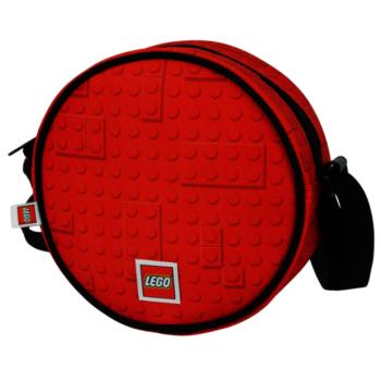 LEGO Brick Dots Red - kerek crossbody táska kép